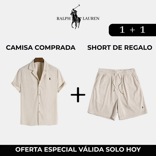 Exklusives Pack R & L: Elegantes Shirt + Geschenk kurz